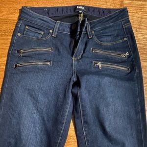 Paige Zipper Jeans